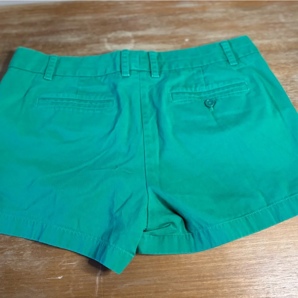 J. Crew Green Chino Women's Shorts‎ size 12